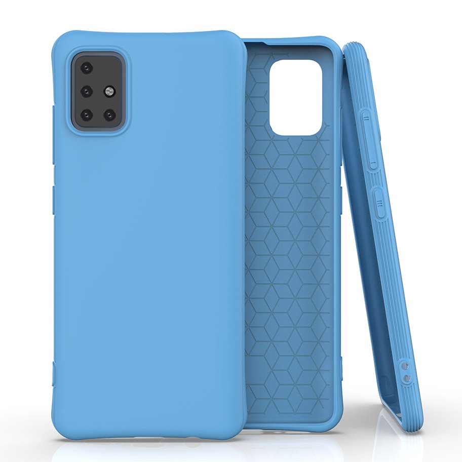 Pokrowiec Soft Case niebieski Samsung Galaxy A51