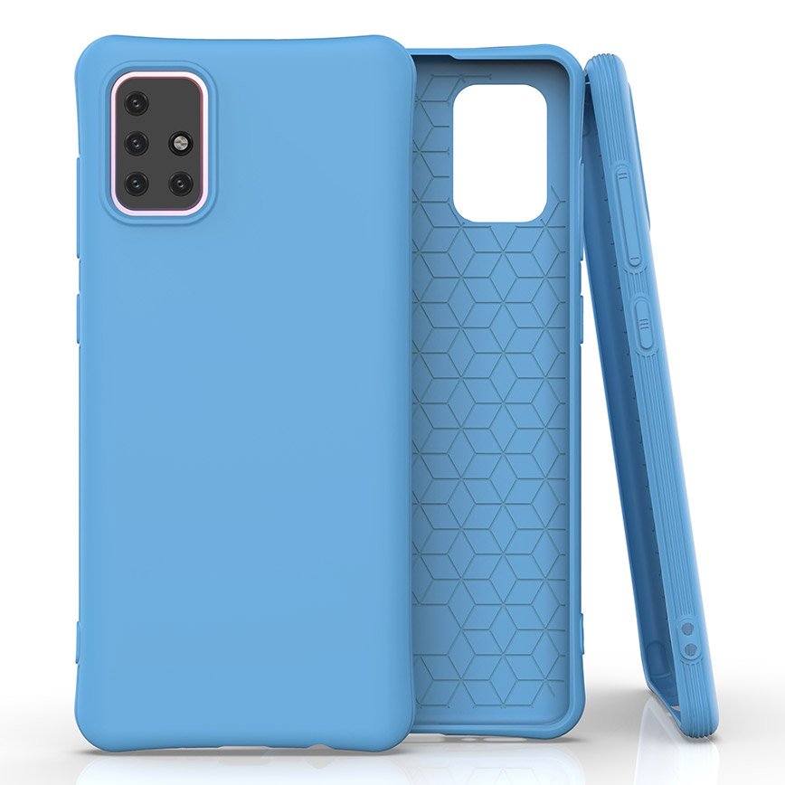 Pokrowiec Soft Case niebieski Samsung Galaxy A71