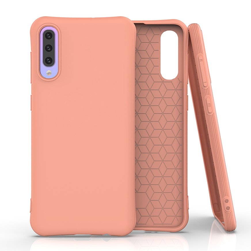 Pokrowiec Soft Case pomara�czowy Samsung Galaxy A50s