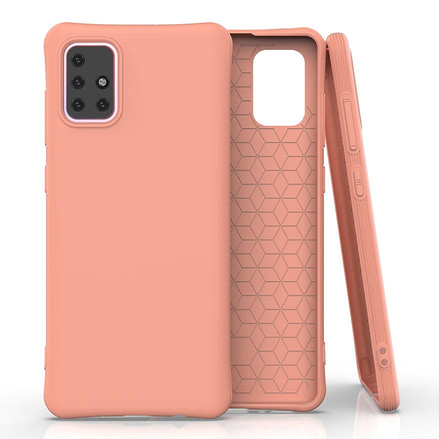 Pokrowiec Soft Case pomara�czowy Samsung Galaxy A71