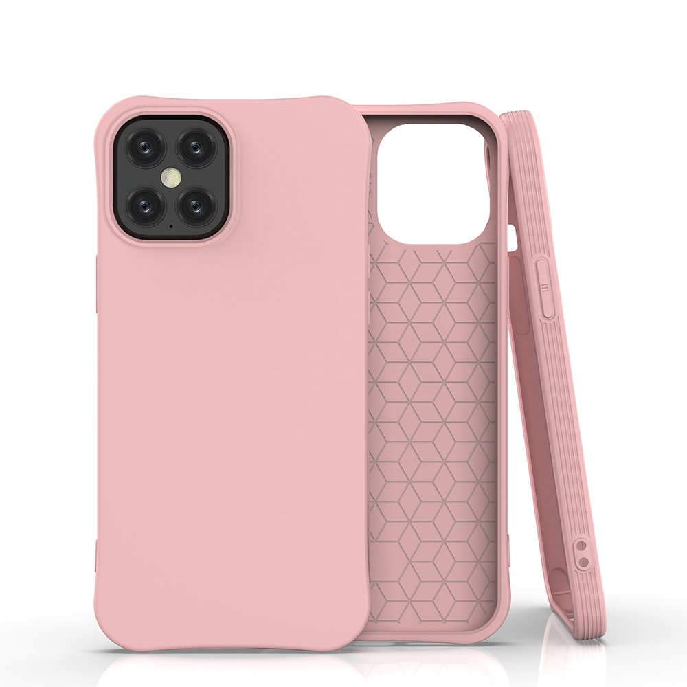 Pokrowiec Soft Case rowy Apple iPhone 12 Pro Max