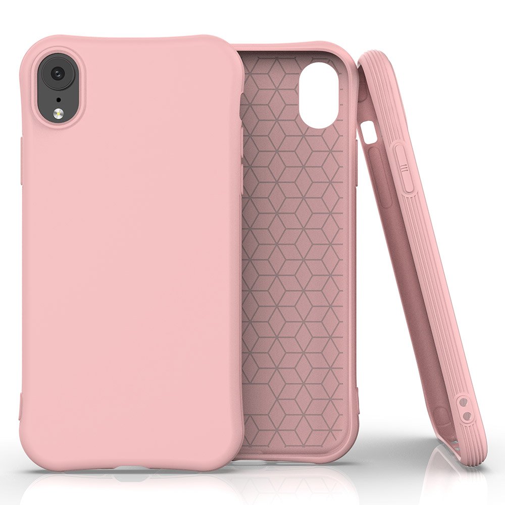 Pokrowiec Soft Case r�owy Apple iPhone XR