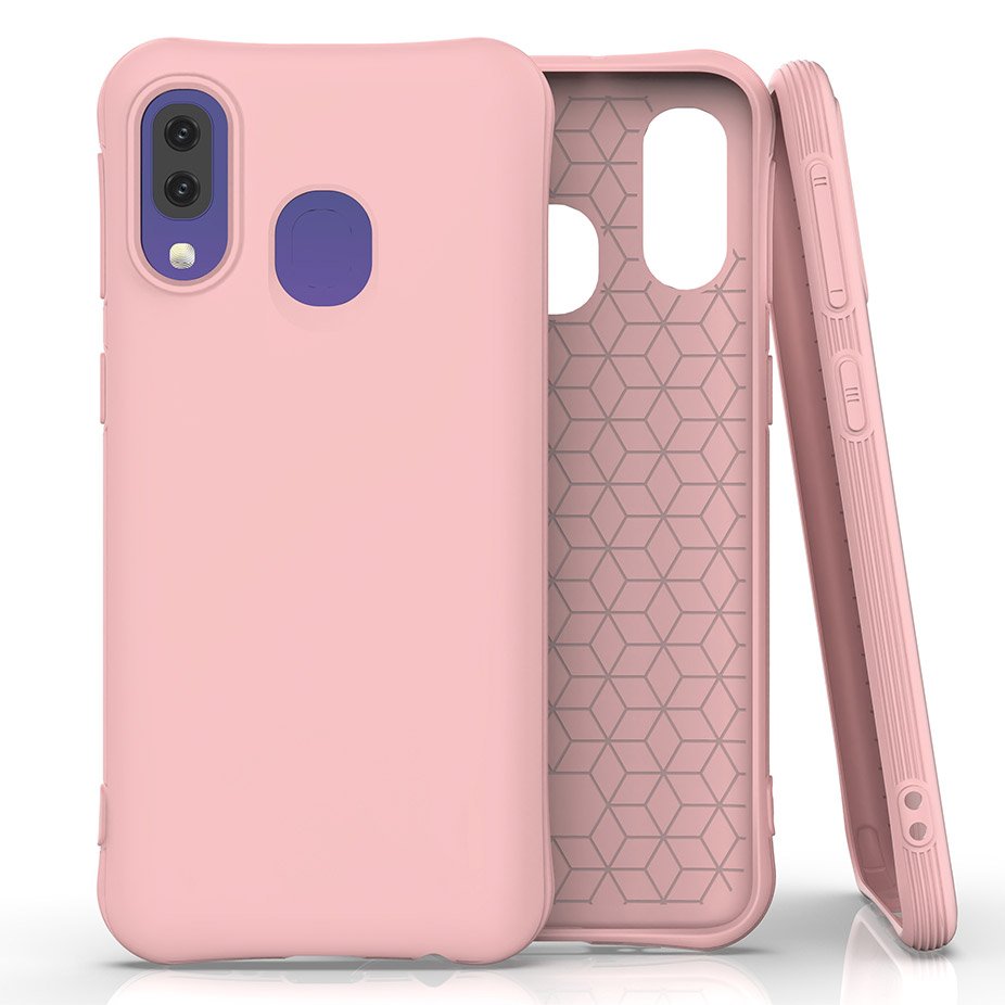 Pokrowiec Soft Case różowy Samsung Galaxy A40 Pokrowiec Soft Case różowy Samsung Galaxy A40
