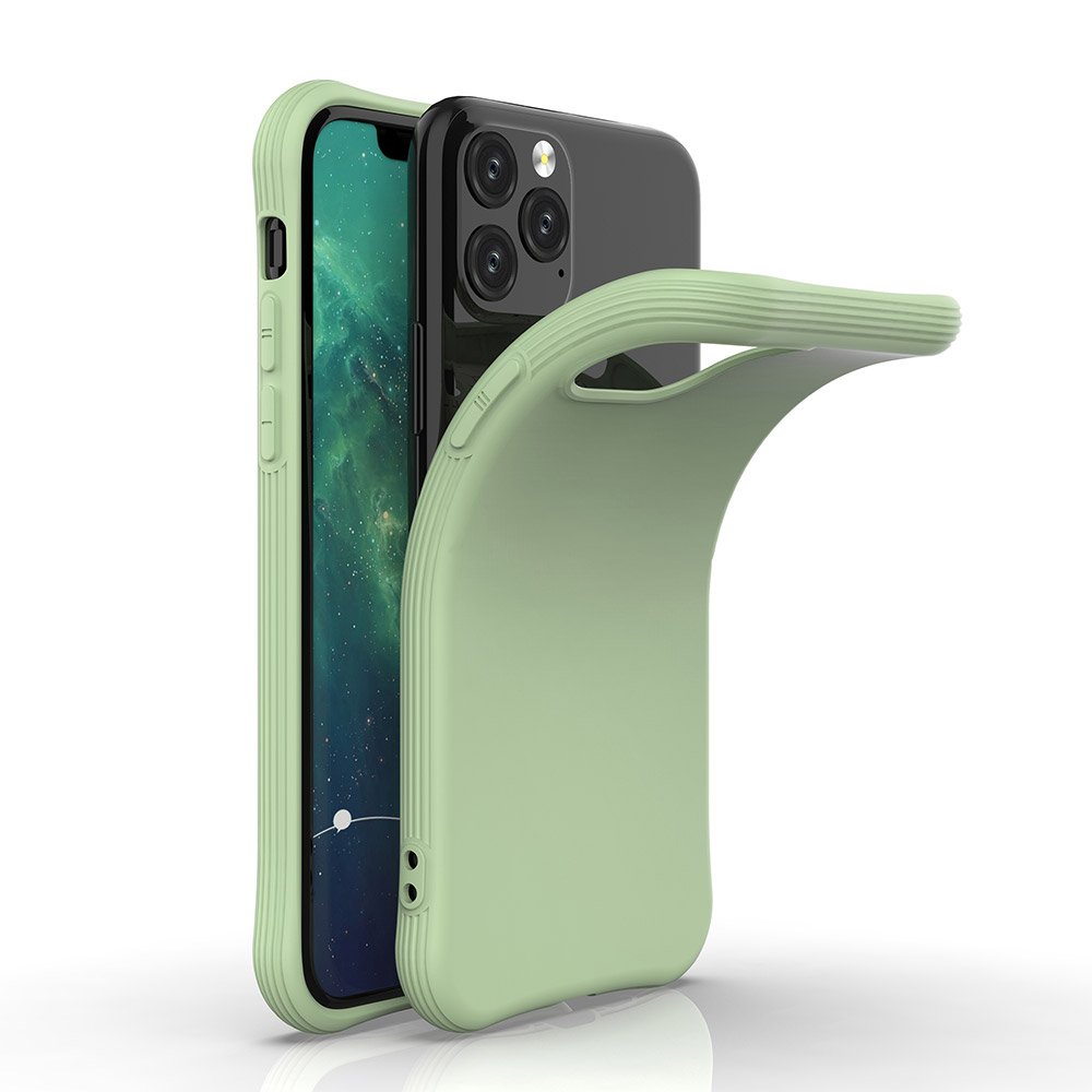 Pokrowiec Soft Case zielony Apple iPhone 11 Pro / 2 Pokrowiec Soft Case zielony Apple iPhone 11 Pro / 2