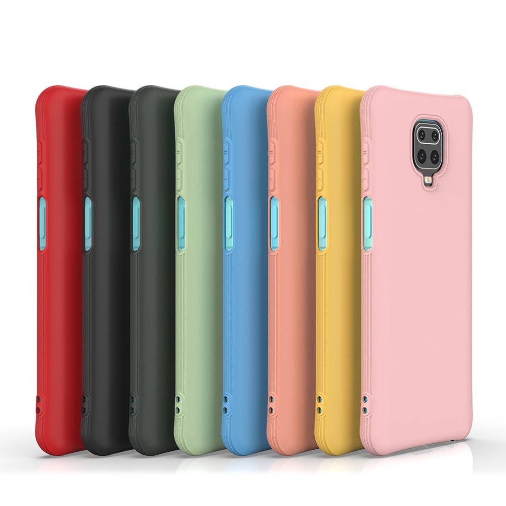 Pokrowiec Soft Case zielony Xiaomi Redmi Note 9S / 6