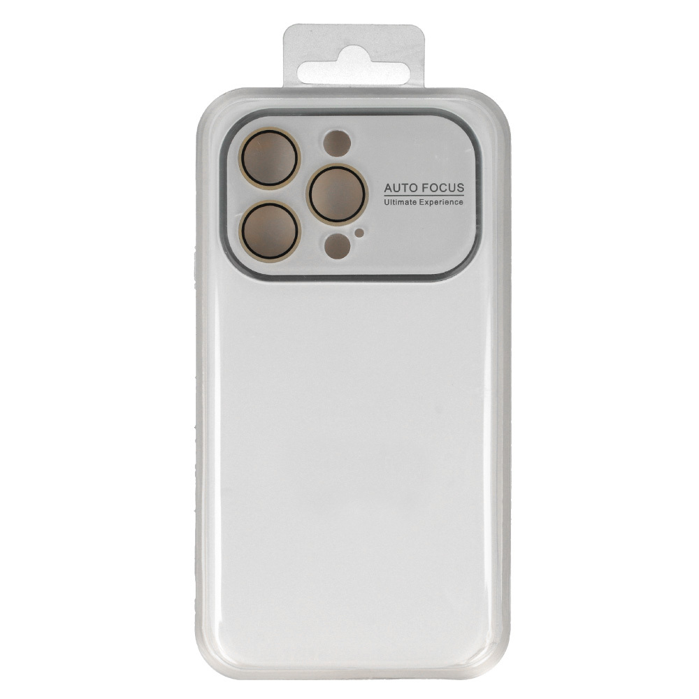 Pokrowiec Soft Silicone Lens Case biay Apple iPhone 12 / 6