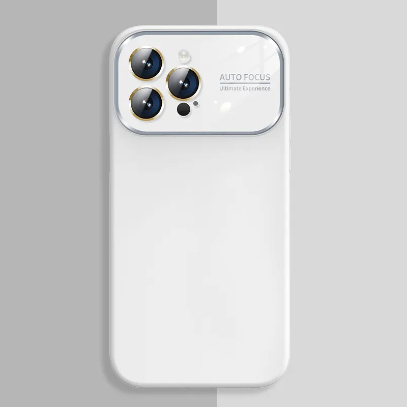 Pokrowiec Soft Silicone Lens Case biay Apple iPhone 13 / 3
