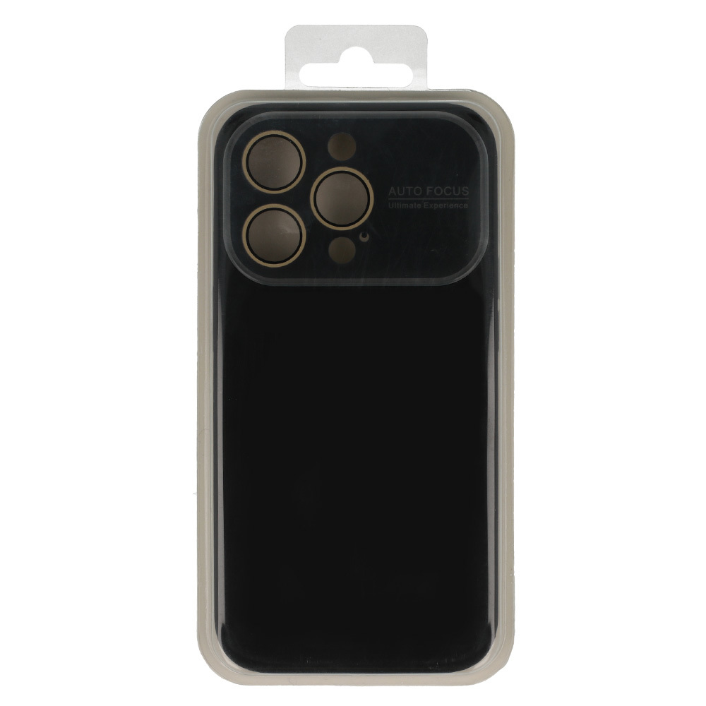 Pokrowiec Soft Silicone Lens Case czarny Apple iPhone 12 / 6