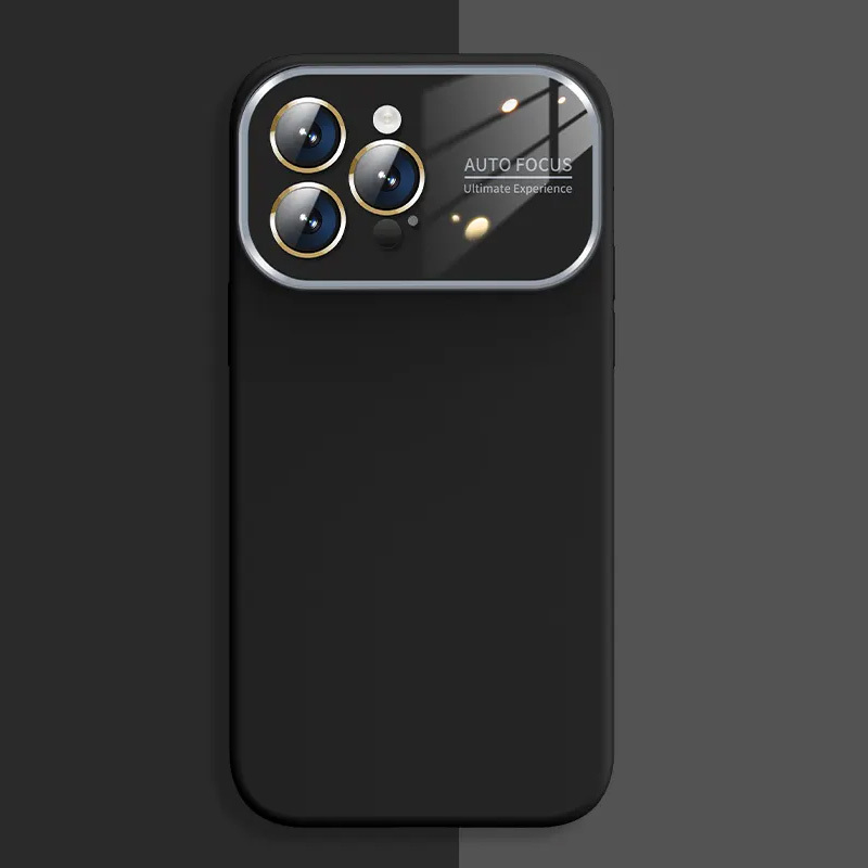 Pokrowiec Soft Silicone Lens Case czarny Apple iPhone 13 / 3
