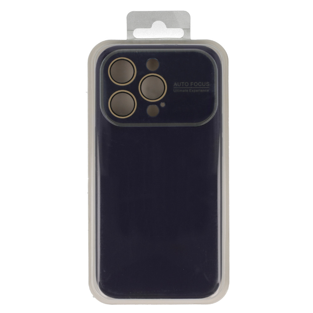 Pokrowiec Soft Silicone Lens Case fioletowy Apple iPhone 15 / 6