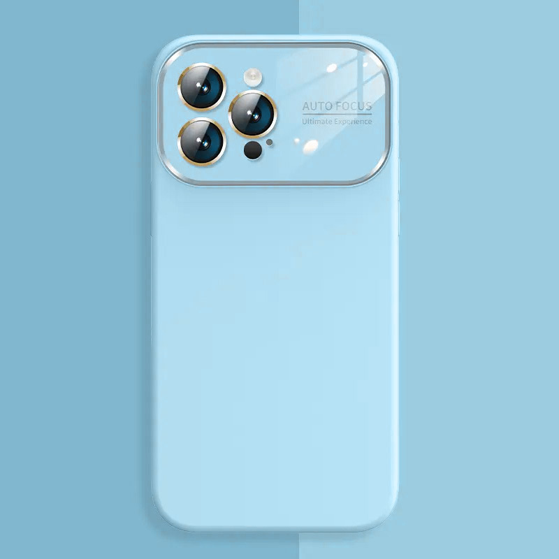 Pokrowiec Soft Silicone Lens Case jasnoniebieski Apple iPhone 13 / 3