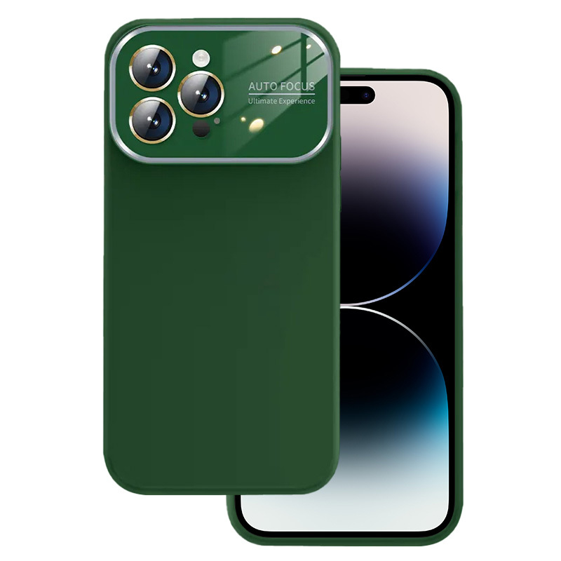 Pokrowiec Soft Silicone Lens Case zielony Apple iPhone 13