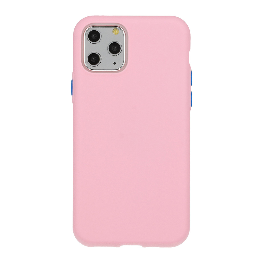 Pokrowiec Solid Silicone Case jasnor�owy Xiaomi Mi 10T