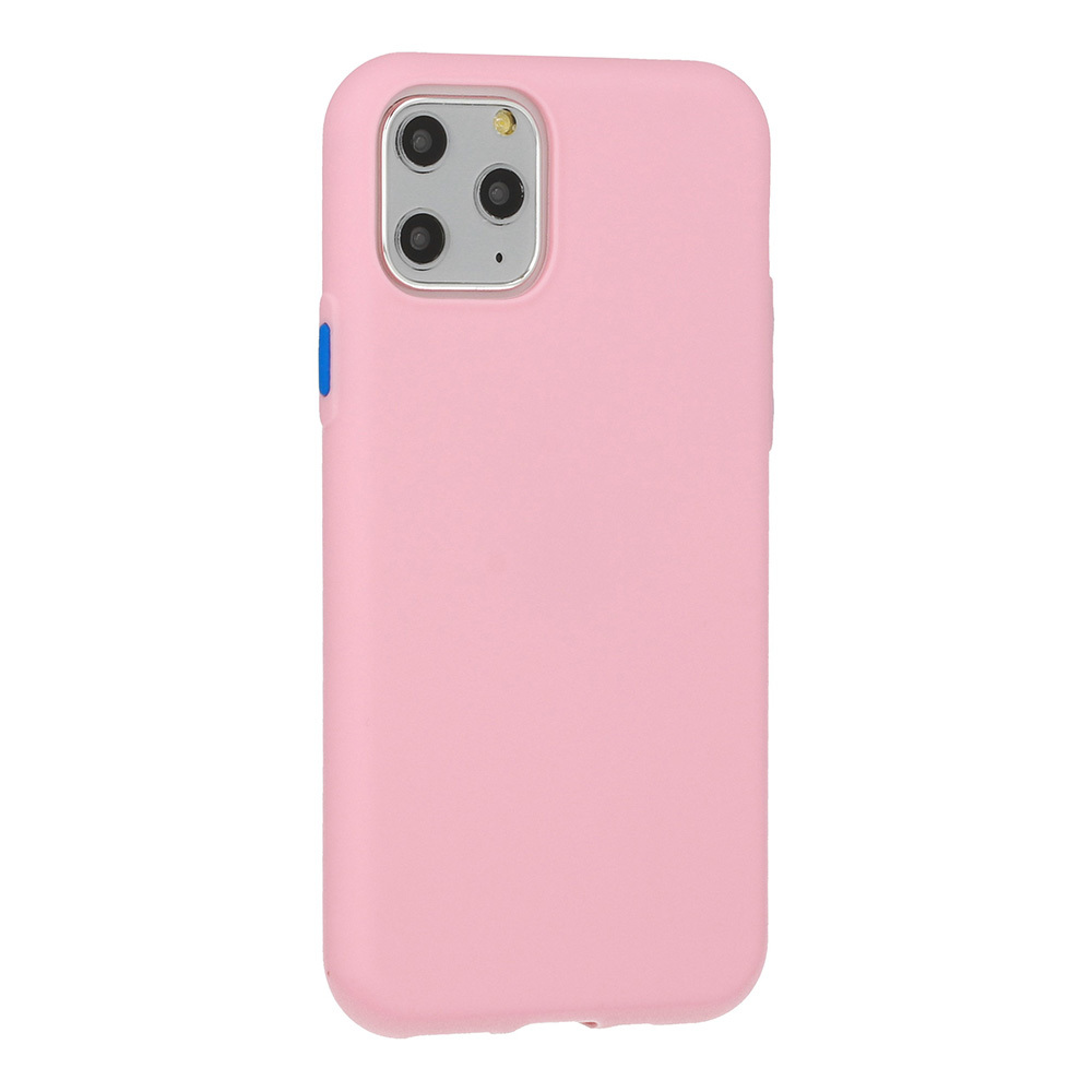 Pokrowiec Solid Silicone Case jasnor�owy Xiaomi Redmi 9 / 3