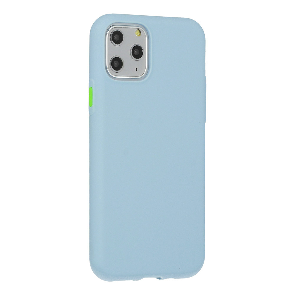 Pokrowiec Solid Silicone Case niebieski Motorola Moto G8 Power Lite / 3
