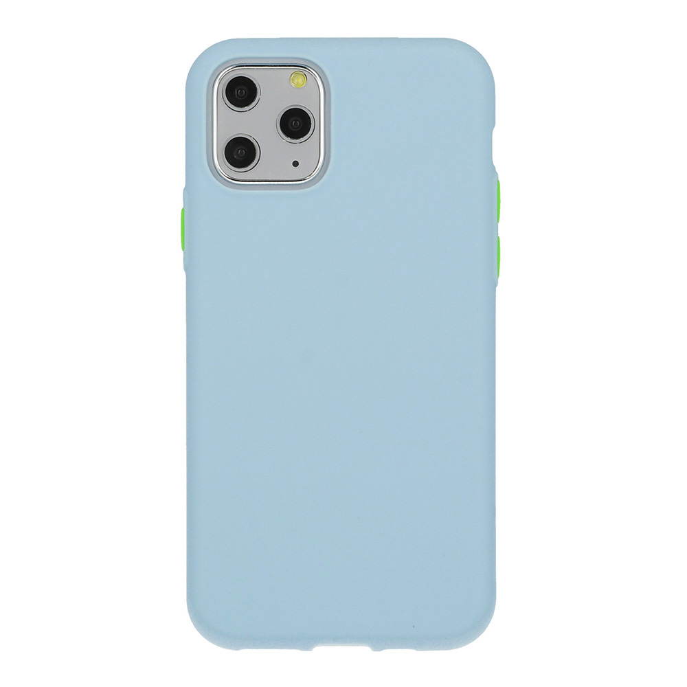 Pokrowiec Solid Silicone Case niebieski Samsung Galaxy A21s