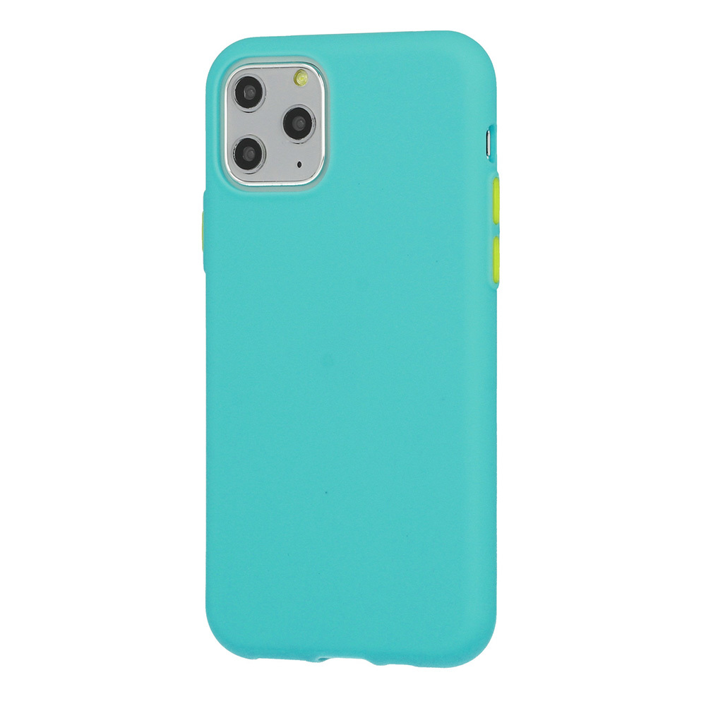 Pokrowiec Solid Silicone Case zielony Samsung A02S / 2