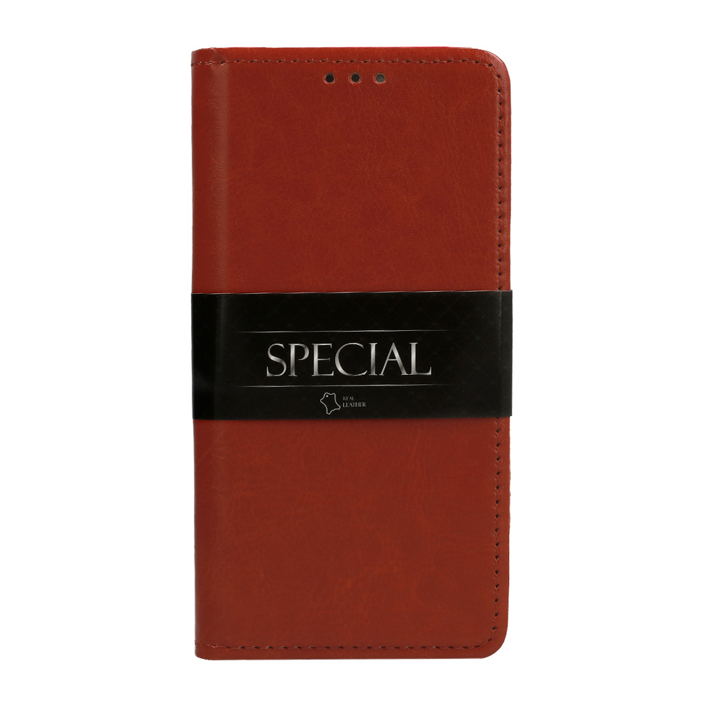 Pokrowiec Special Book br�zowy Xiaomi Redmi 10C / 4