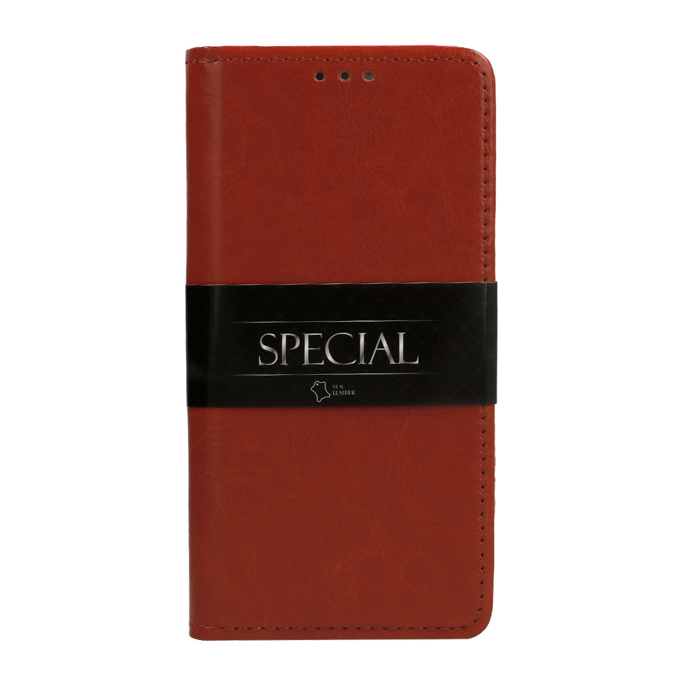 Pokrowiec Special Book brzowy Xiaomi Redmi Note 10 Pro / 4