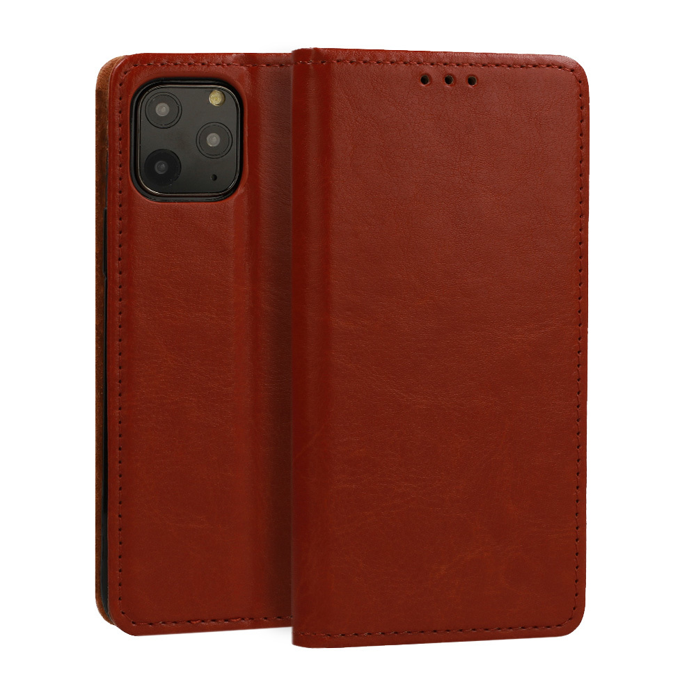 Pokrowiec Special Book brzowy Xiaomi Redmi Note 10