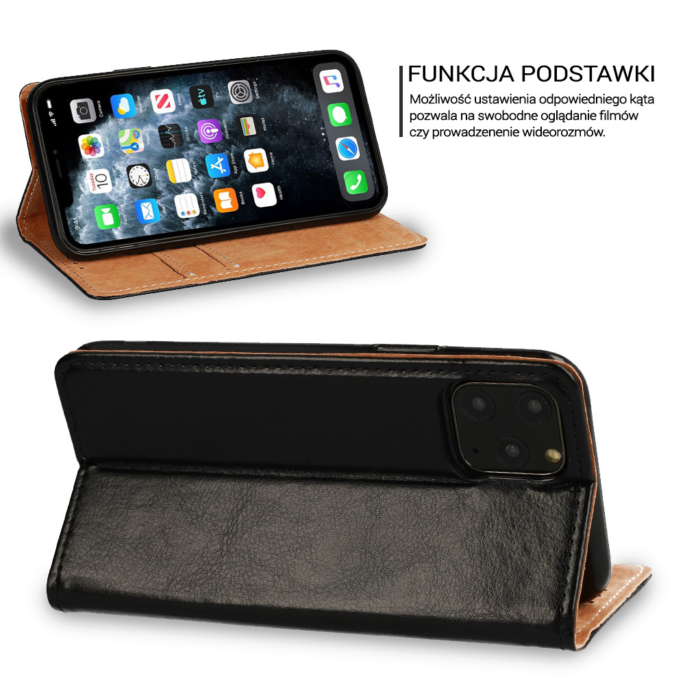Pokrowiec Special Book czarny Apple iPhone SE 2022 / 6