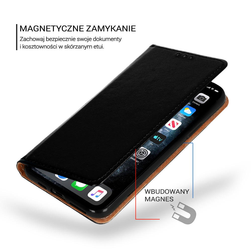 Pokrowiec Special Book czarny Apple iPhone SE 2022 / 7