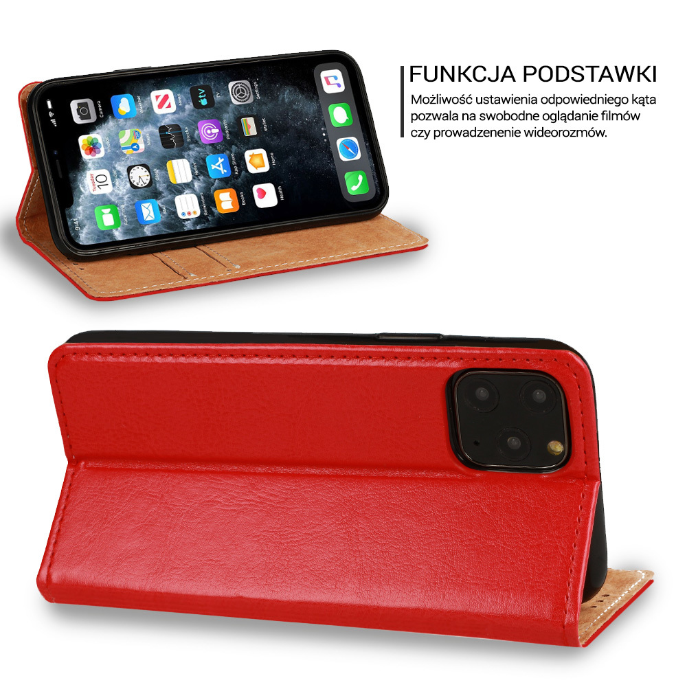 Pokrowiec Special Book czerwony Apple iPhone SE 2020 / 6