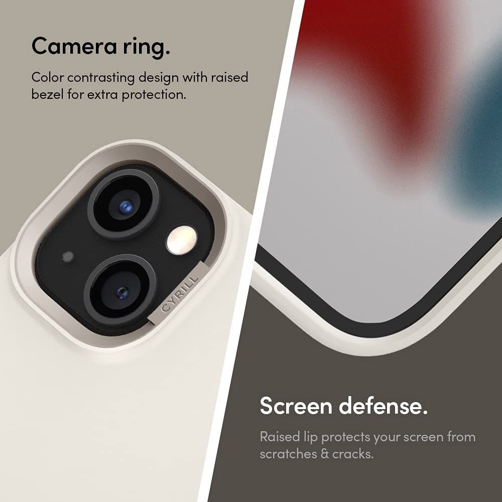 Pokrowiec Spigen Cyrill Color Brick be�owy Apple iPhone 13 Mini / 3