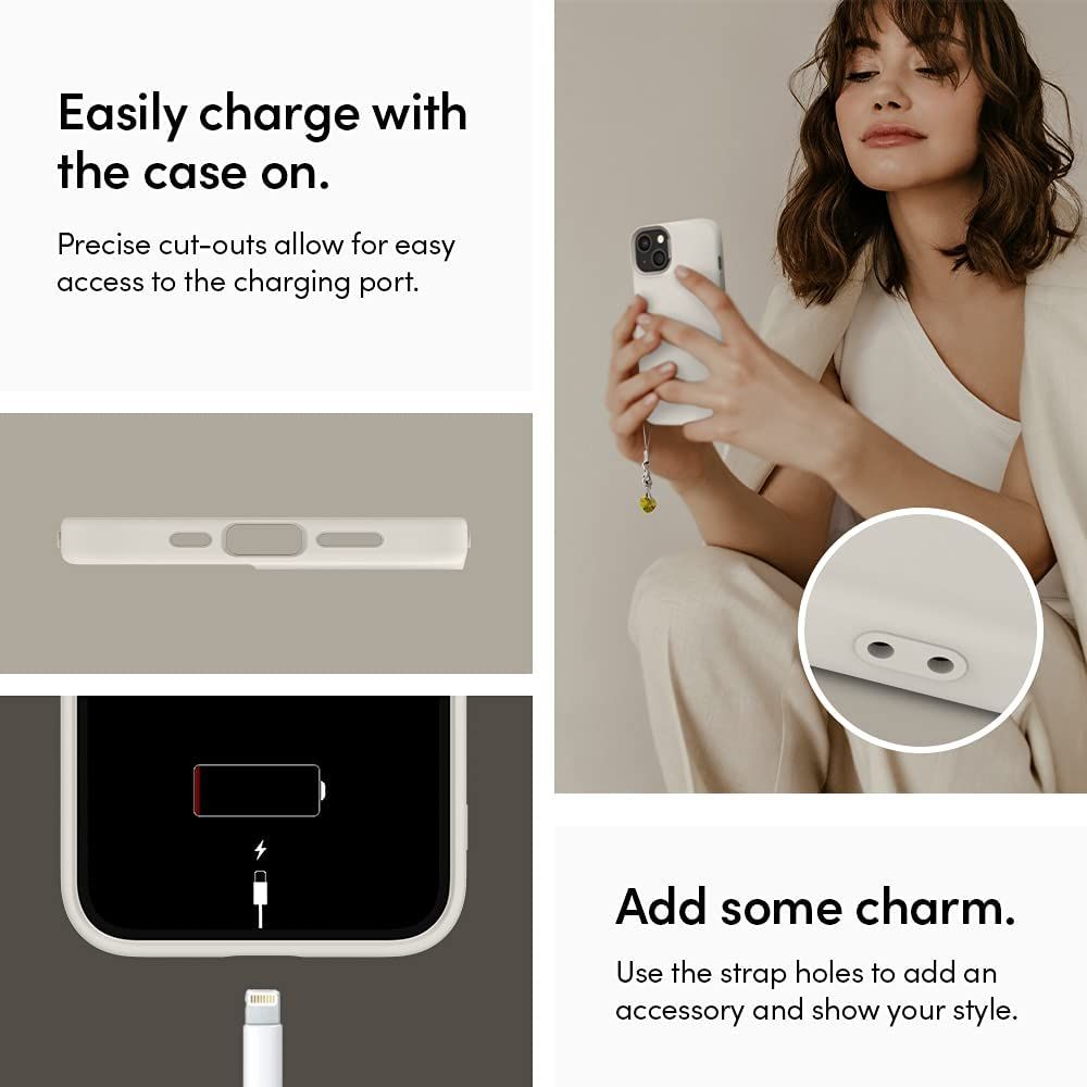 Pokrowiec Spigen Cyrill Color Brick be�owy Apple iPhone 13 Mini / 4