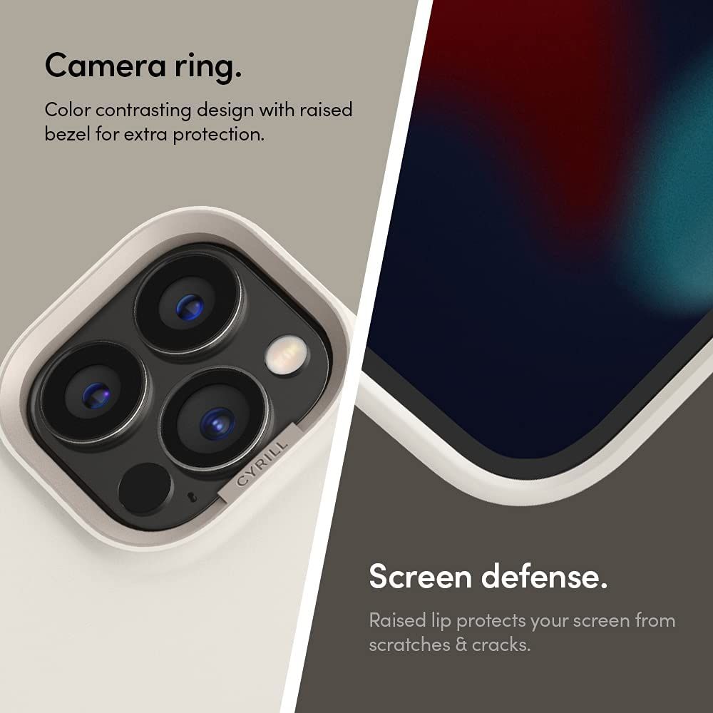 Pokrowiec Spigen Cyrill Color Brick be�owy Apple iPhone 13 Pro / 2