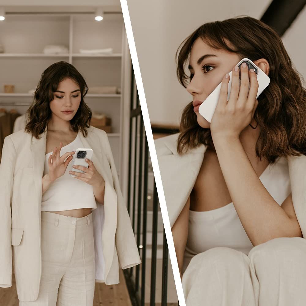 Pokrowiec Spigen Cyrill Color Brick be�owy Apple iPhone 13 Pro / 3