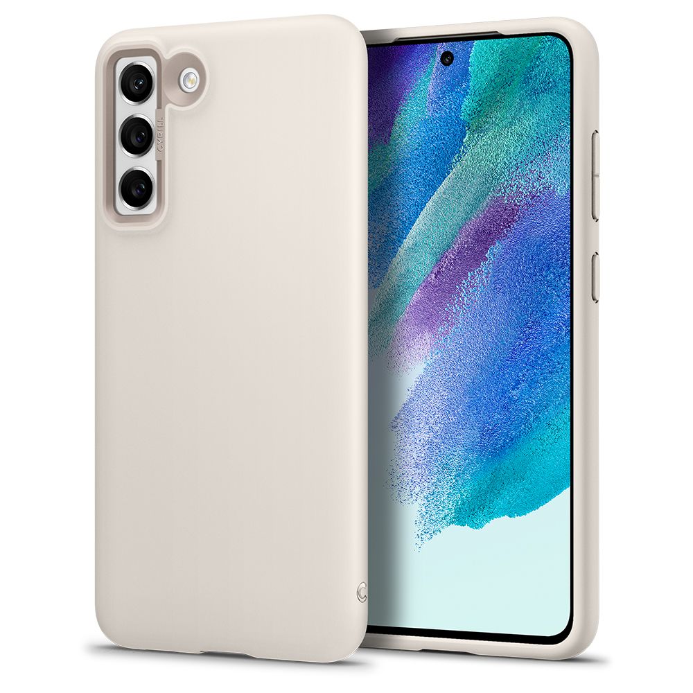 Pokrowiec Spigen Cyrill Color Brick be�owy Samsung S21 FE