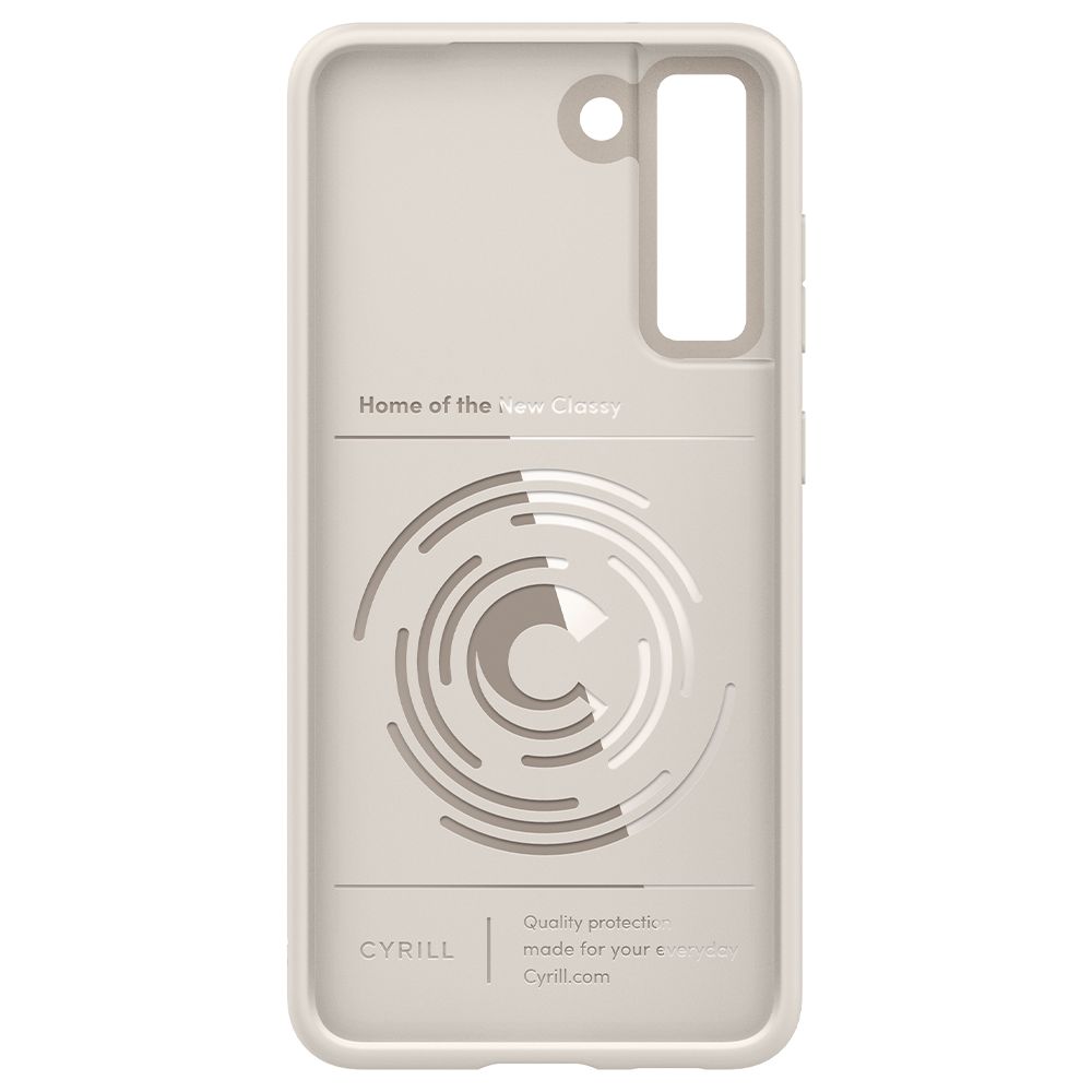 Pokrowiec Spigen Cyrill Color Brick be�owy Samsung S21 FE / 3