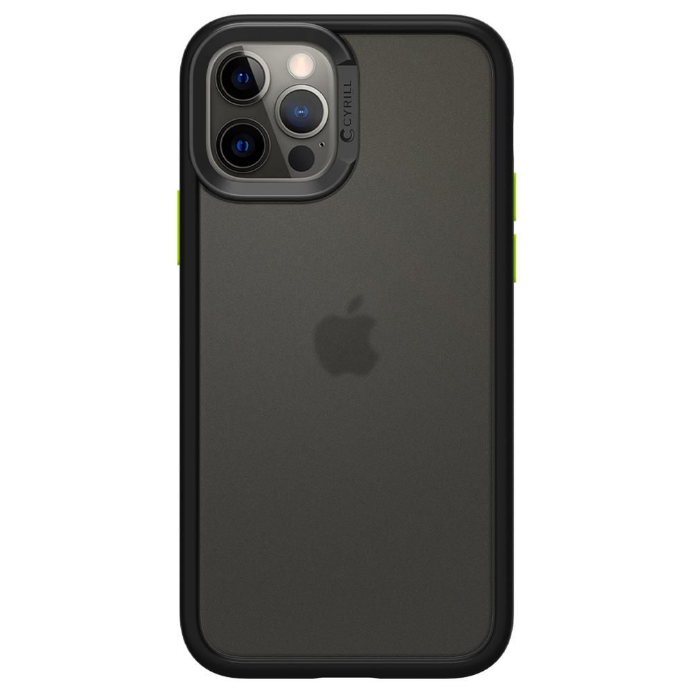 Pokrowiec Spigen Cyrill Color Brick czarny Apple iPhone 12 Pro / 3