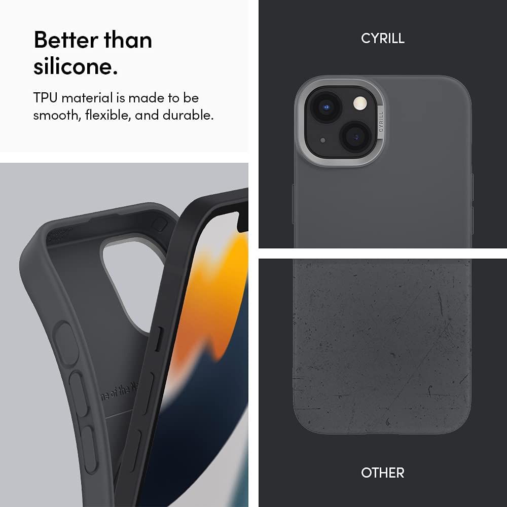 Pokrowiec Spigen Cyrill Color Brick czarny Apple iPhone 13 Mini / 6 Pokrowiec Spigen Cyrill Color Brick czarny Apple iPhone 13 Mini / 6