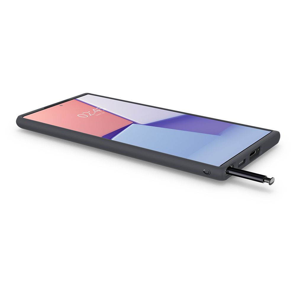 Pokrowiec Spigen Cyrill Color Brick czarny Samsung Galaxy S22 Ultra / 10