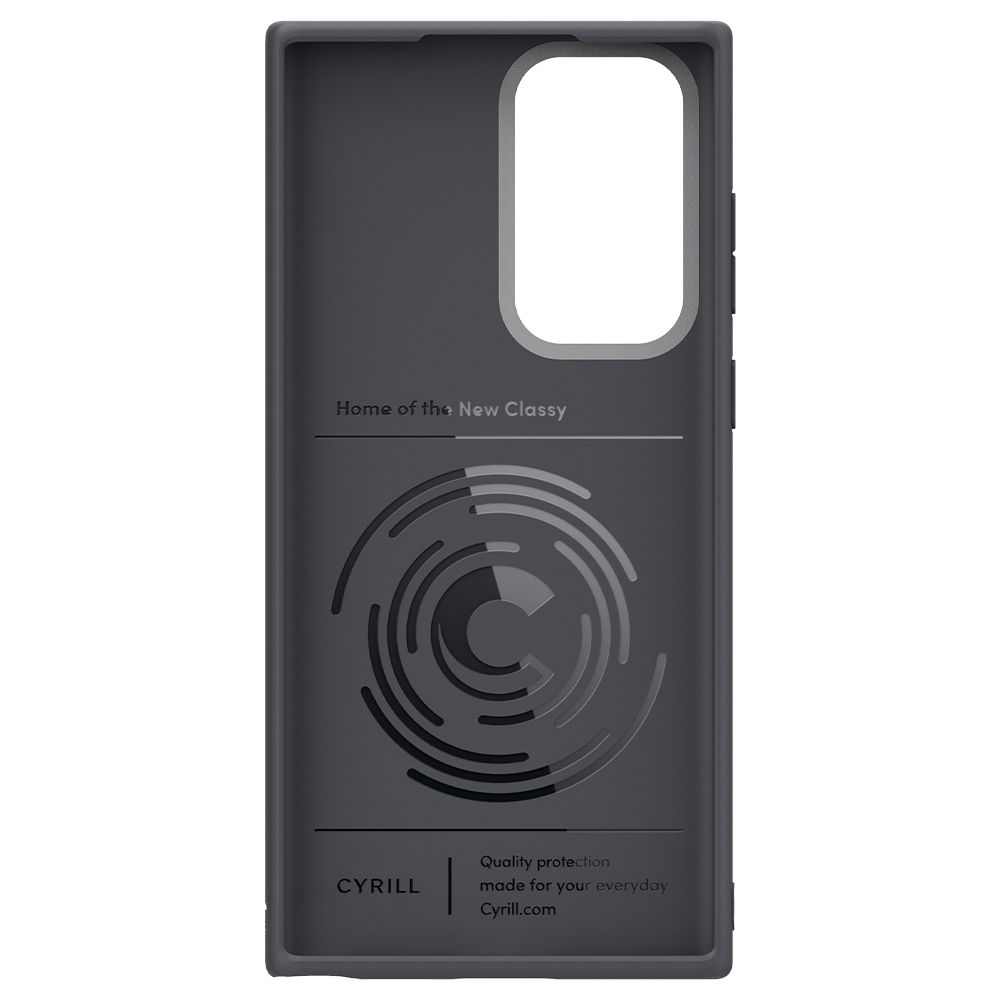 Pokrowiec Spigen Cyrill Color Brick czarny Samsung Galaxy S22 Ultra / 3