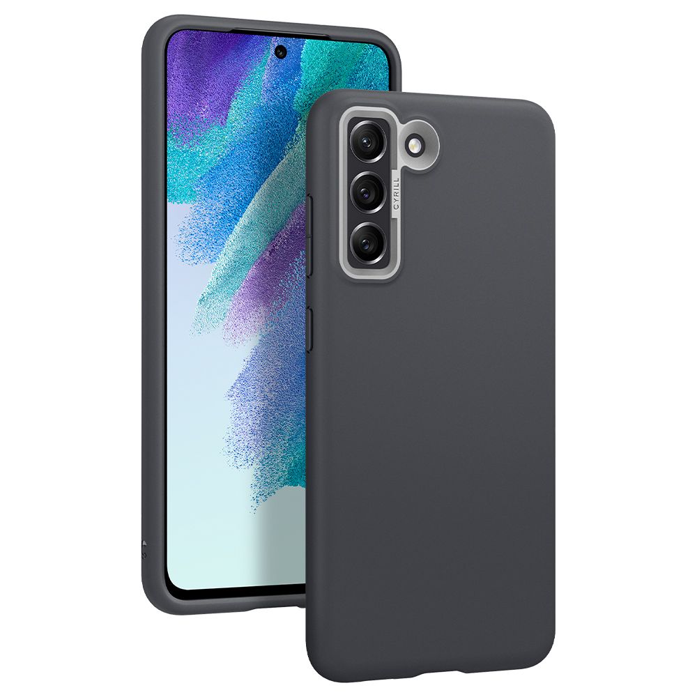 Pokrowiec Spigen Cyrill Color Brick czarny Samsung S21 FE / 10