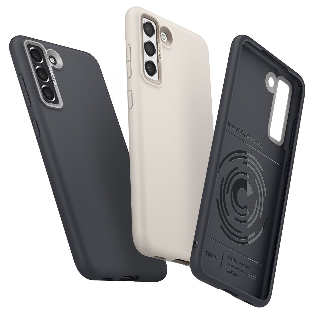 Pokrowiec Spigen Cyrill Color Brick czarny Samsung S21 FE / 8