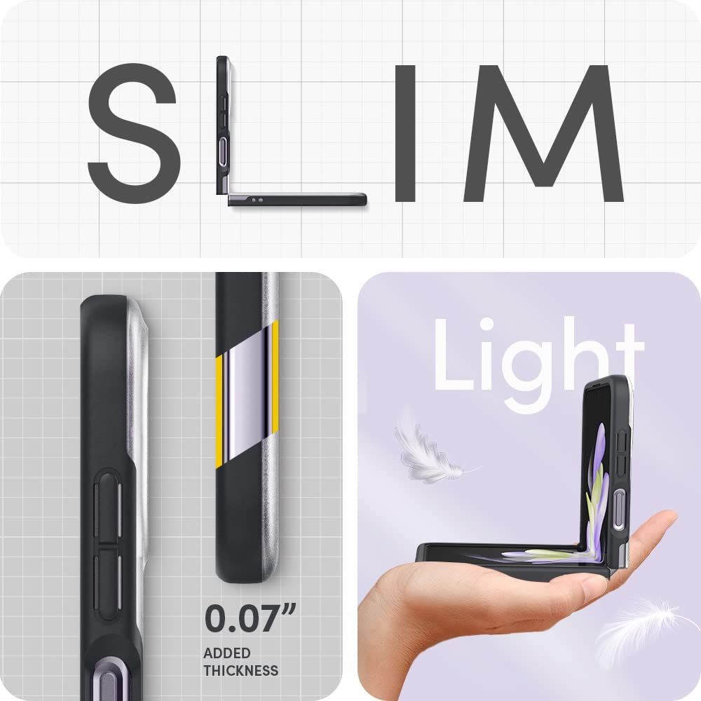 Pokrowiec Spigen Cyrill Color Brick czarny Samsung Z Flip 4 / 10 Pokrowiec Spigen Cyrill Color Brick czarny Samsung Z Flip 4 / 10