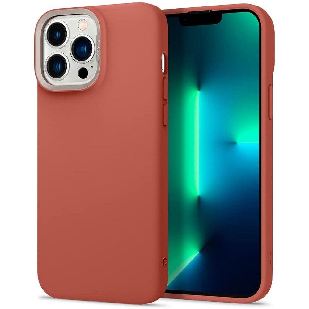 Pokrowiec Spigen Cyrill Color Brick czerwony Apple iPhone 13 Pro Max / 7