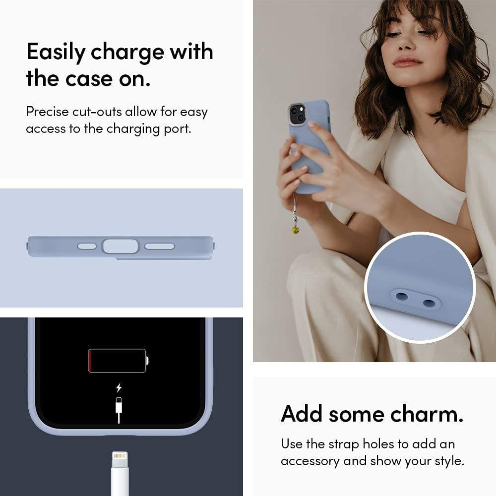 Pokrowiec Spigen Cyrill Color Brick niebieski Apple iPhone 13 / 5 Pokrowiec Spigen Cyrill Color Brick niebieski Apple iPhone 13 / 5