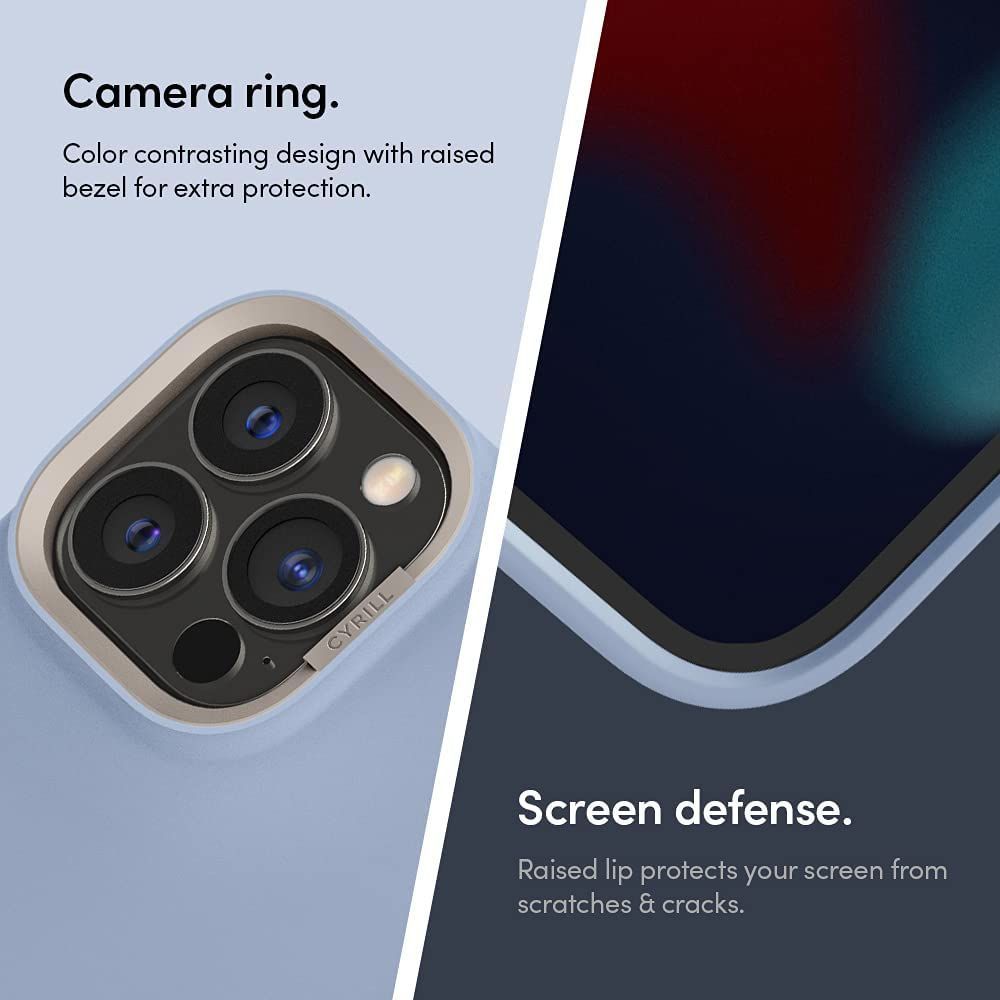 Pokrowiec Spigen Cyrill Color Brick niebieski Apple iPhone 13 Pro / 3