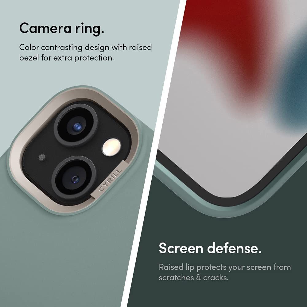 Pokrowiec Spigen Cyrill Color Brick zielony Apple iPhone 13 / 3 Pokrowiec Spigen Cyrill Color Brick zielony Apple iPhone 13 / 3