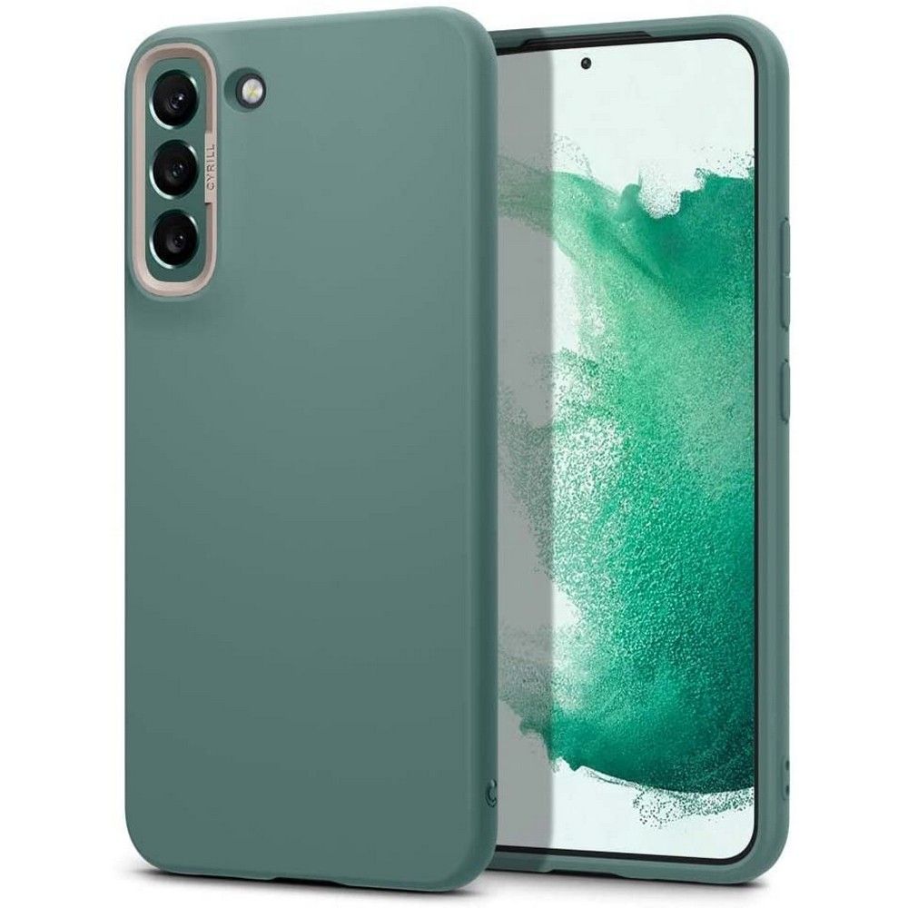 Pokrowiec Spigen Cyrill Color Brick zielony Samsung Galaxy S22