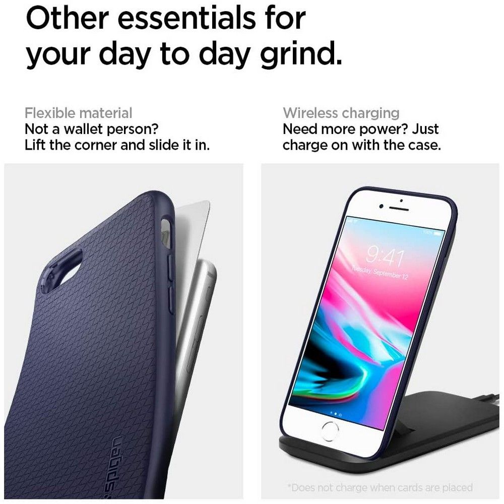 Pokrowiec Spigen Liquid Air Apple iPhone 8 / 3