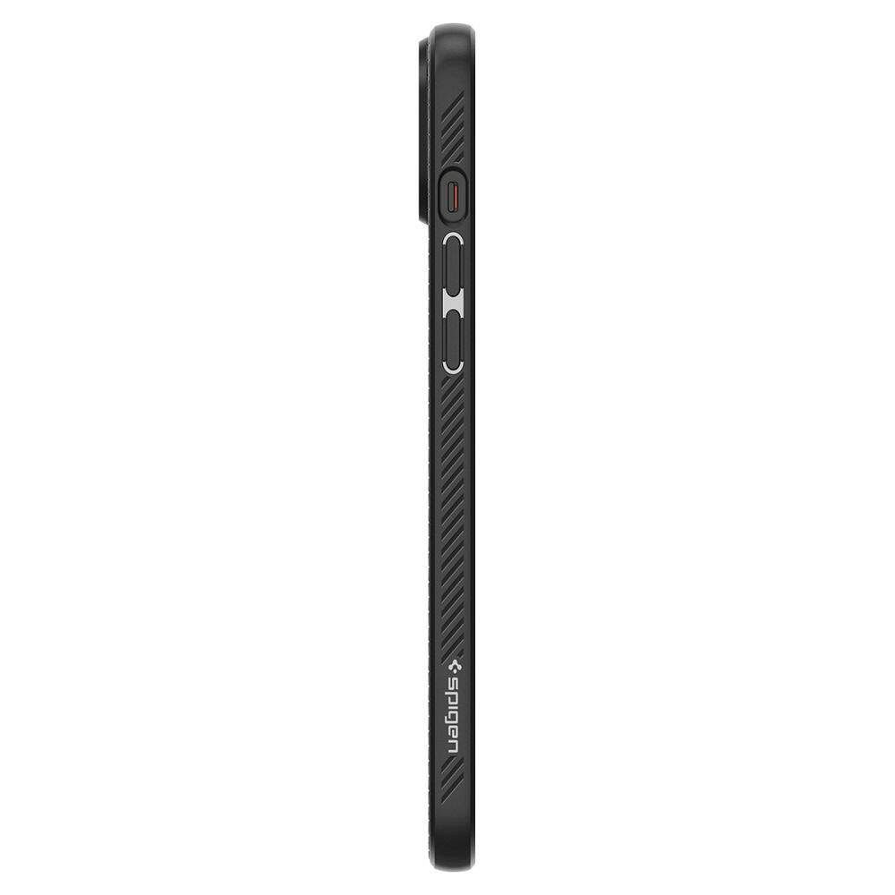 Pokrowiec Spigen Liquid Air czarny Apple iPhone 16 Plus / 9 Pokrowiec Spigen Liquid Air czarny Apple iPhone 16 Plus / 9