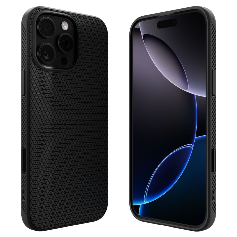 Pokrowiec Spigen Liquid Air czarny Apple iPhone 16 Pro / 8