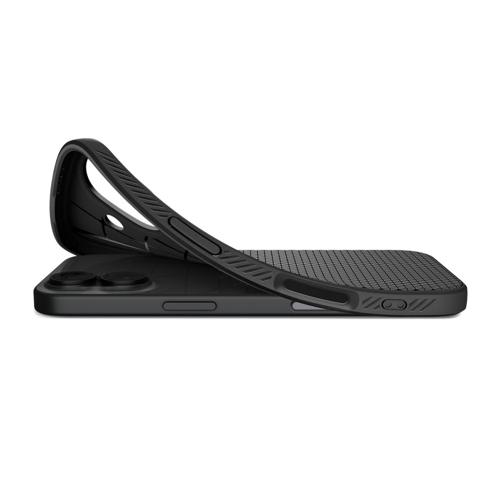 Pokrowiec Spigen Liquid Air czarny Apple iPhone 17 / 8