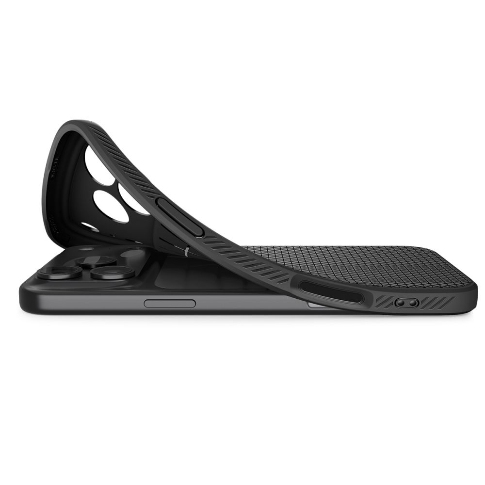 Pokrowiec Spigen Liquid Air czarny Apple iPhone 17 Pro / 8